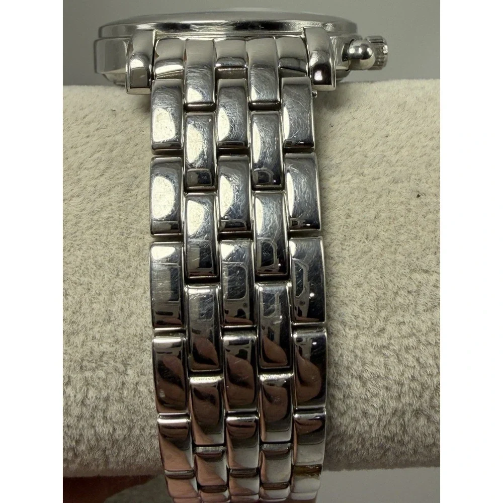 Lucien Piccard 26499BL New Battery Mens Chronograph Watch 38MM 8